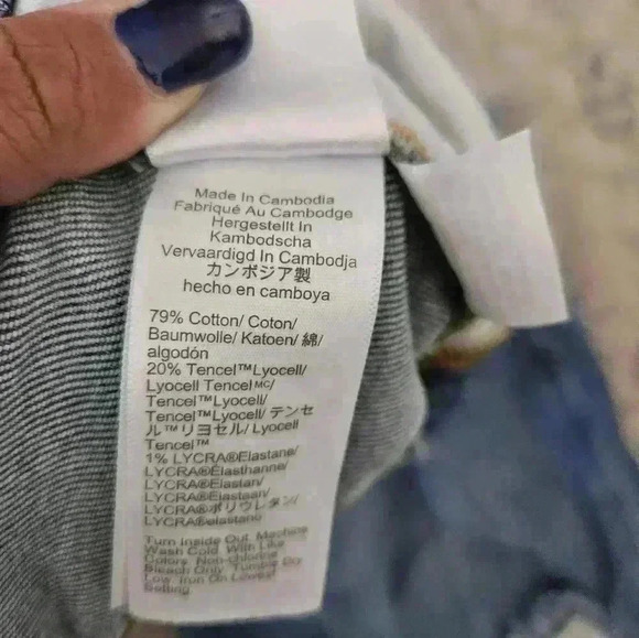 J. Crew Factory Womens Med Wash 10" High-rise Skinny Distressed Jean 31 - Picture 12 of 15